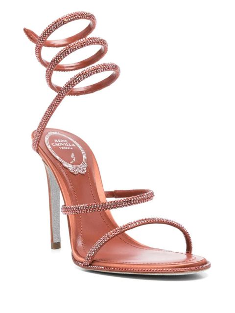 René Caovilla 100mm Cleo sandals - Red
