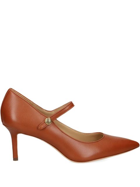 Lauren Ralph Lauren 70mm Lanette Mary-Jane pointed pumps - Brown - zdjęcie produktu nr 2