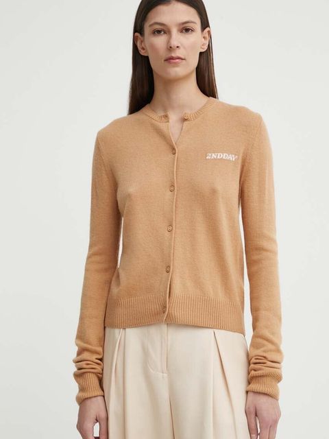 2NDDAY kardigan z domieszką wełny 2ND Vinny TT - Soft Wool Blen - zdjęcie produktu nr 2