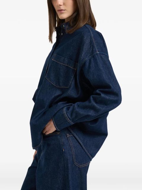 Weekend Max Mara chest-pocket shirt - Blue