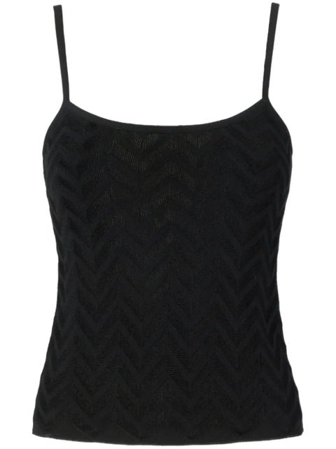Missoni zigzag-woven vest - Black - zdjęcie produktu nr 1