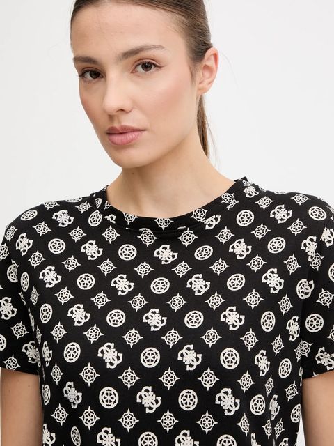 Guess t-shirt bawełniany PEONY