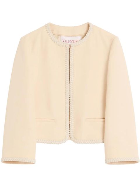 Valentino Garavani Crepe Couture jacket - Neutrals
