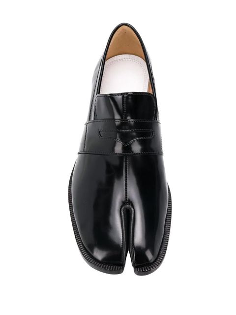 Maison Margiela Tabi leather loafers - Black - zdjęcie produktu nr 2