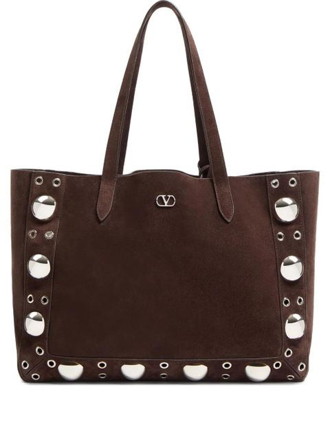 Valentino Garavani medium Nellcôte tote bag - Brown