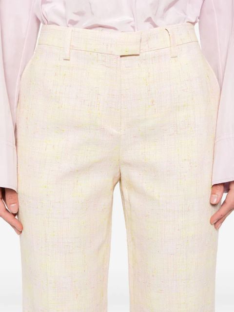 ETRO checked trousers - Yellow
