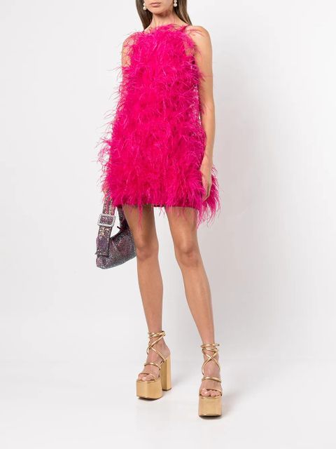 Cult Gaia Shannon sleeveless short dress - Pink