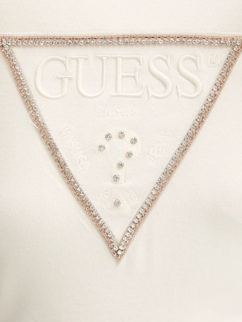 Guess sweter KIARA damski kolor beżowy lekki W5YR23 Z2NQ2