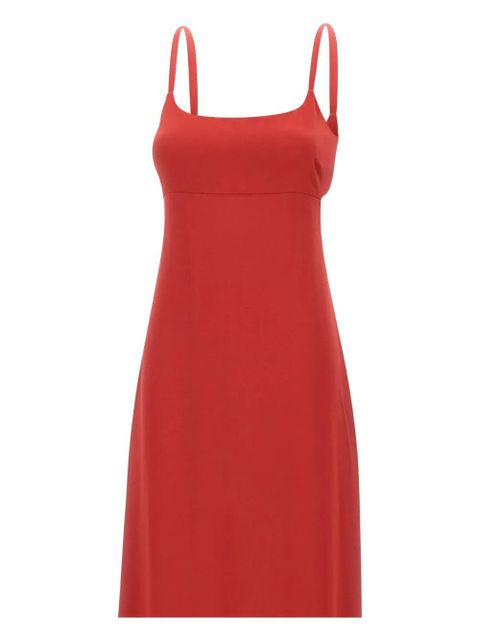 Max Mara Dede bow-embellished cut-out dress - Red