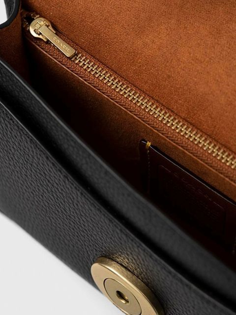 Coach torebka skórzana Tabby kolor czarny CE772