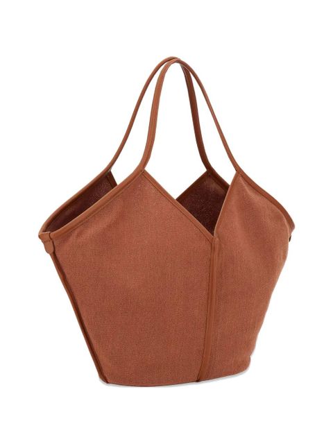 Hereu leather-trim tote bag - Brown - zdjęcie produktu nr 2