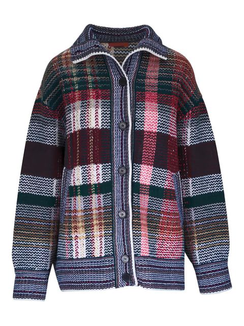 Missoni button-fastening cardigan - Blue - zdjęcie produktu nr 1