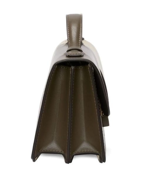 Victoria Beckham mini Dorian top-handle clasp satchel bag - Green