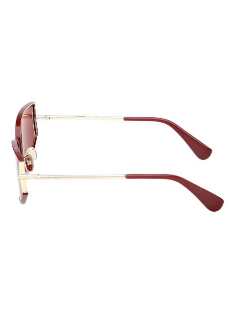 Max Mara Eyewear geometric-framed sunglasses - Gold - zdjęcie produktu nr 2