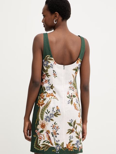 Farm Rio sukienka lniana - zdjęcie produktu nr 2