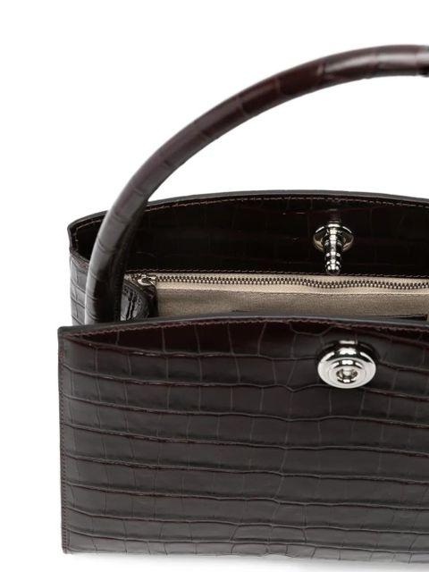 Liffner Pushlock Lady tote bag - Brown