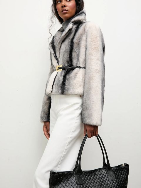 Answear.LAB kurtka kolor szary przejściowa - zdjęcie produktu nr 2