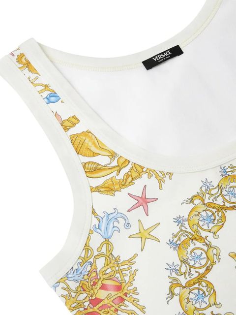 Versace Underwater Barocco tank top - White - zdjęcie produktu nr 2