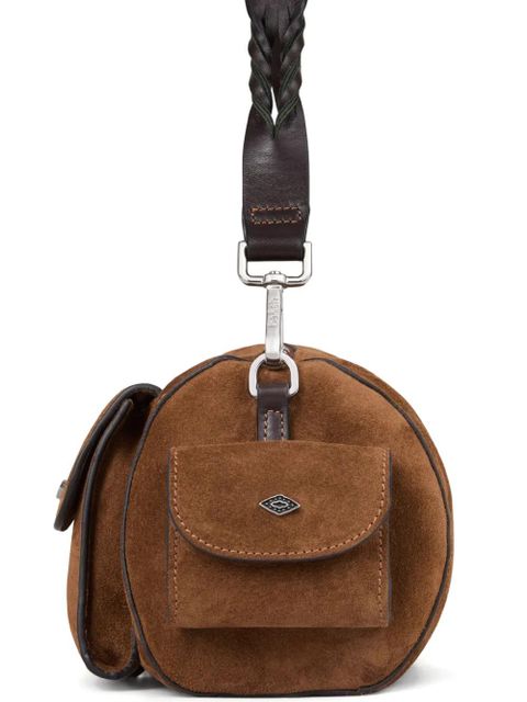 Ba&Sh Beni suede shoulder bag - Brown