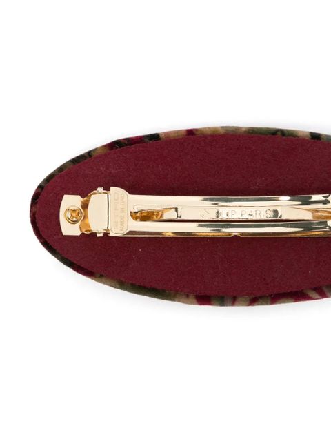 ETRO cotton-blend hair clip - Neutrals