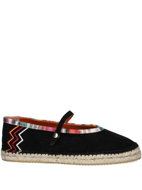 Missoni zigzag-print espadrilles - Black - zdjęcie produktu nr 1