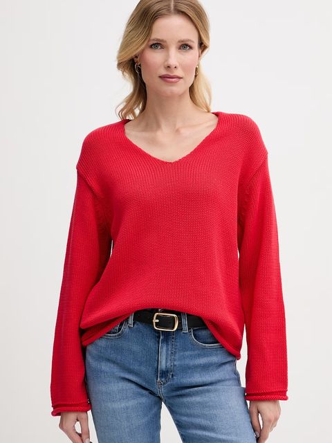 Mos Mosh sweter damski bawełniany - zdjęcie produktu nr 1