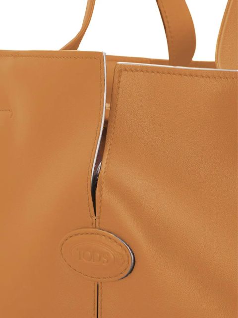 Tod's medium-small Di Bag Folio leather tote bag - Brown - zdjęcie produktu nr 2