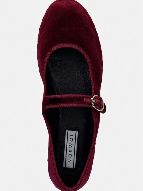 Nokwol baleriny welurowe Mel