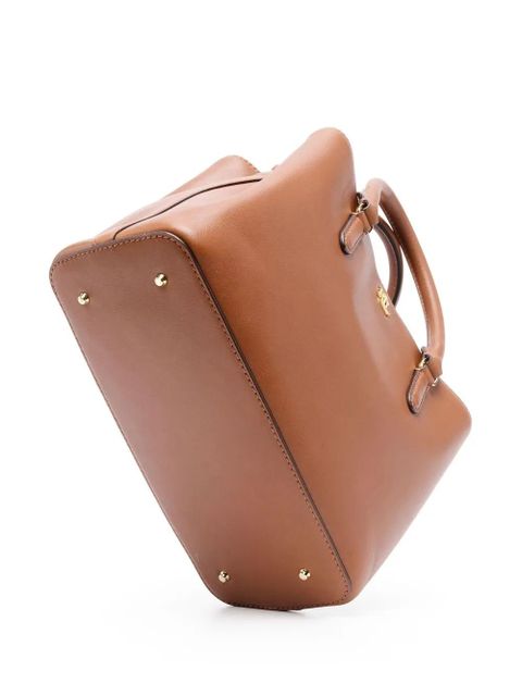 Lauren Ralph Lauren Marcy 26 leather tote bag - Brown