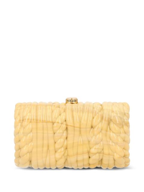 Cult Gaia Helene cable-knit effect clutch bag - Neutrals - zdjęcie produktu nr 1
