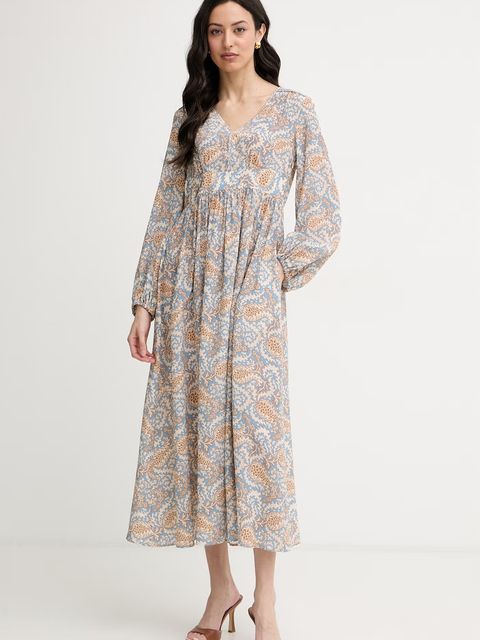 Weekend Max Mara sukienka letnia jedwabna MARTORA - zdjęcie produktu nr 1