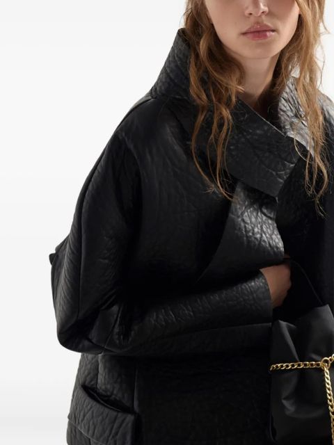 Prada nappa leather jacket - Black - zdjęcie produktu nr 2