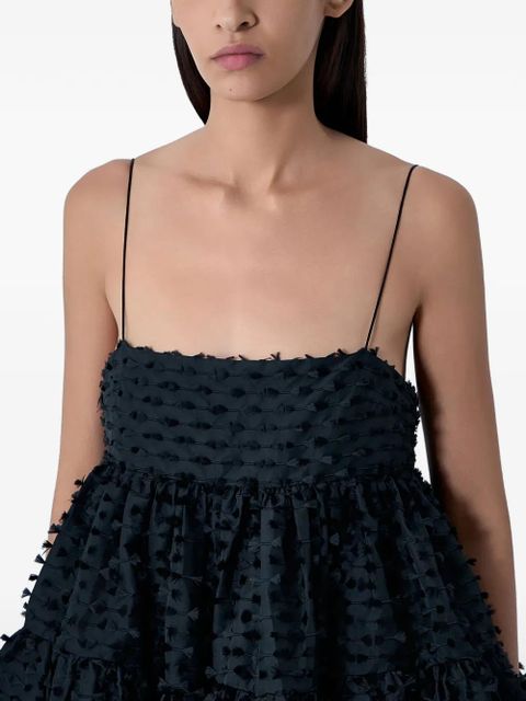 Cecilie Bahnsen Oberra mini dress - Black