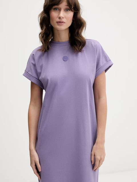 Hugo Blue sukienka bawełniana