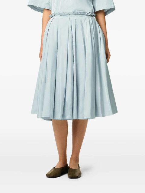 AMI Paris Corolla midi skirt - Blue - zdjęcie produktu nr 2