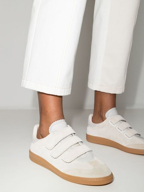 Isabel Marant Bethy touch-strap sneakers - White - zdjęcie produktu nr 2