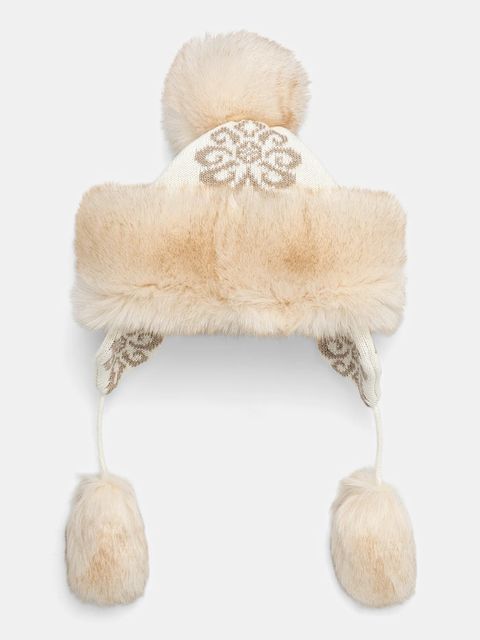 Answear.LAB czapka kolor beżowy - zdjęcie produktu nr 2