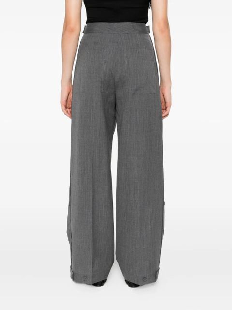 Jil Sander buttoned trousers - Grey