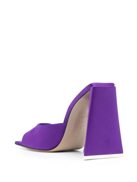 The Attico 115mm Devon sandals - Purple