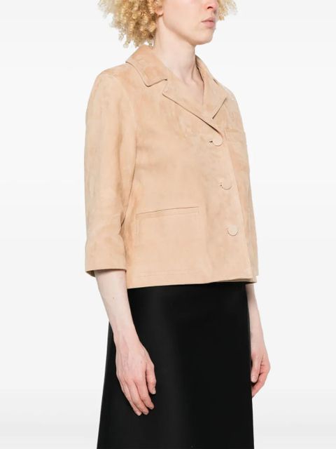Marni suede jacket - Neutrals