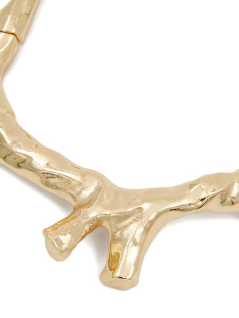 Essentiel Antwerp sculptural-design necklace - Gold