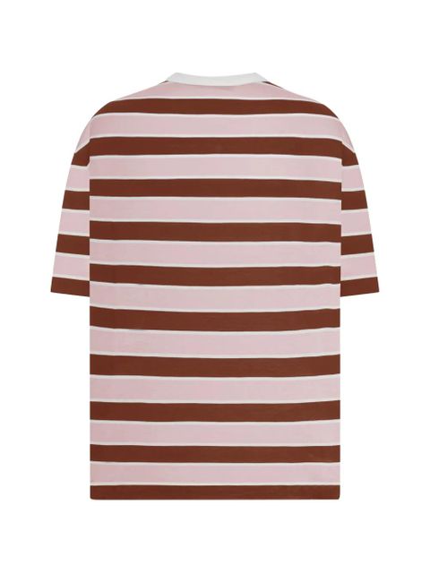 Prada striped pocket T-shirt - Brown - zdjęcie produktu nr 2