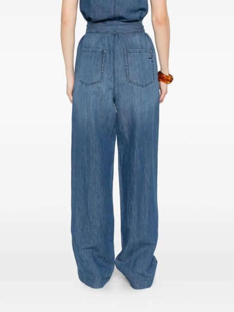 PINKO belted jumpsuit - Blue