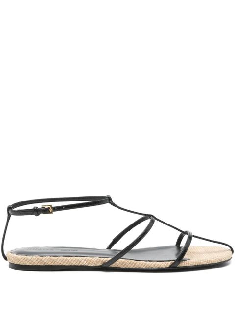 KHAITE cage flat sandals - Black - zdjęcie produktu nr 1