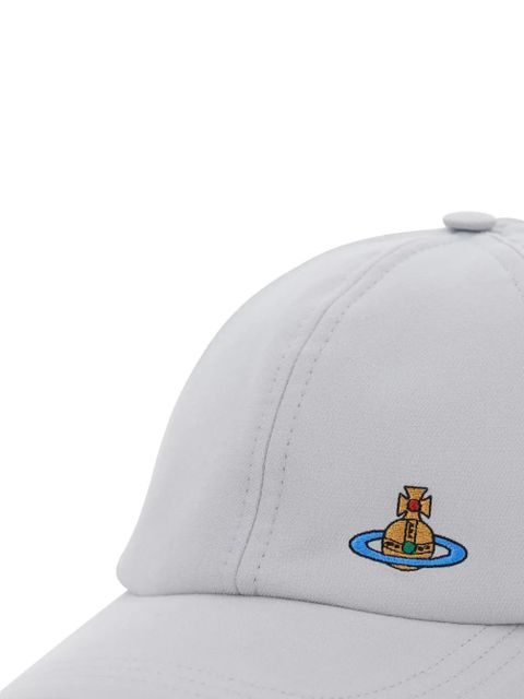 Vivienne Westwood Orb-embroidered baseball cap - Grey