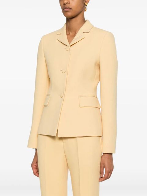 Gucci crepe wool blazer - Yellow