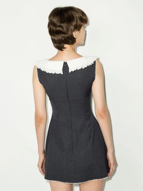 SHUSHU/TONG bow-detail sleeveless dress - Grey - zdjęcie produktu nr 2