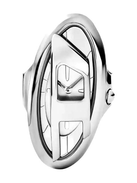 Diesel D-Era logo 54mm - Silver