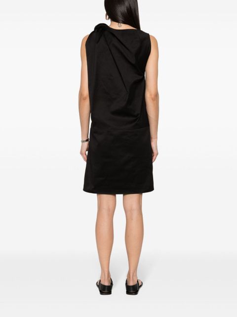 TOTEME shoulder-twist dress - Black