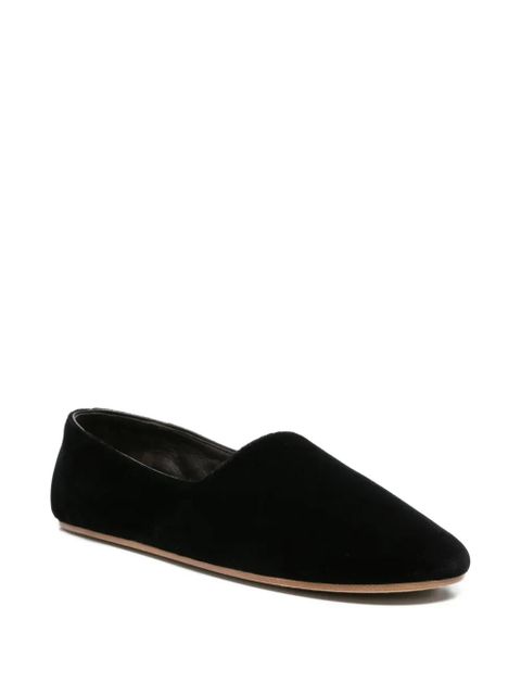 The Row Ponti velvet slippers - Black - zdjęcie produktu nr 2